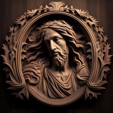 3D model st jesus (STL)